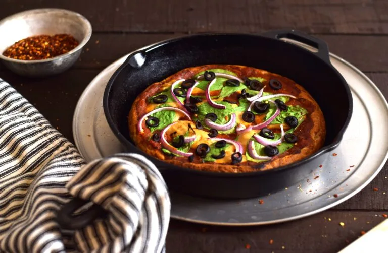 2 Ingredient Potato Crust Pizza